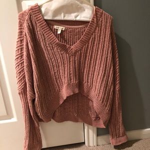Baby pink sweater!